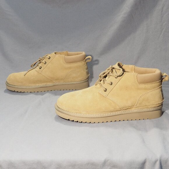 Koolaburra Uggs Ankle Boots Advay 8 Chestnut Brown Suede Mini Booties Comfort - Picture 5 of 13